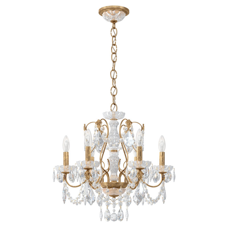 Schonbek Century 6Light Candle Style Classic / Traditional Chandelier